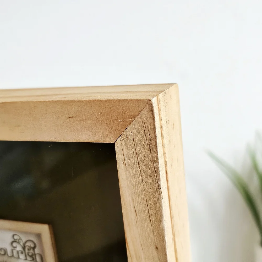 NEW Flourish By Enesco Laser Cut Wood Flower Picture Frame 2014